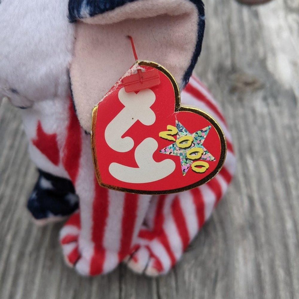 4th of July Patriotic Ty Beanie Babies Set of 3 Bundle - Picture 14 of 16